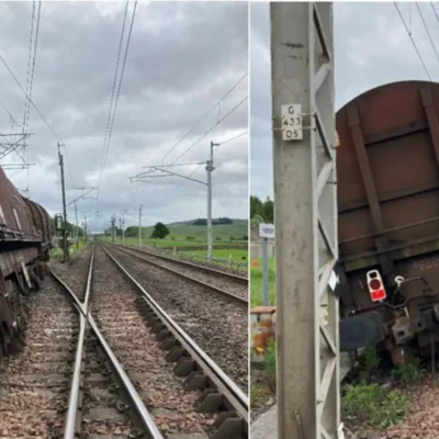 Пасажирам залізниці наказано не їхати після сходу з рейок