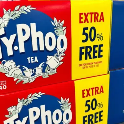 Typhoo Tea балансує на межі адміністрації