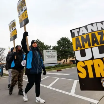 Amazon постраждав від «страйку» під час святкового сезону сутички