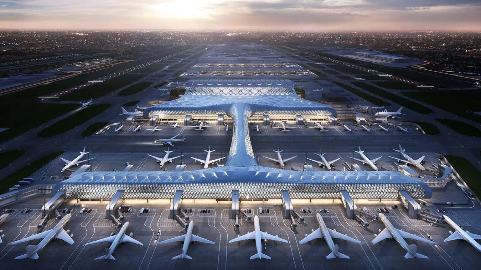 Arora Group запропонувала побудувати третю злітно-посадкову смугу довжиною 2800 метрів замість повної довжини 3500 метрів