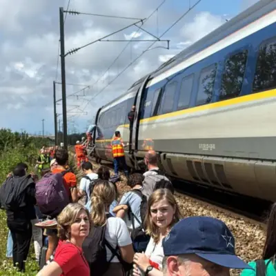 Поїзд Eurostar евакуювали через дев’ятигодинну затримку на півночі Франції