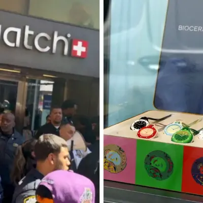 Керівник Swatch каже, що натовпи – це «гарна новина» після того, як запуск годинника спричинив хаос