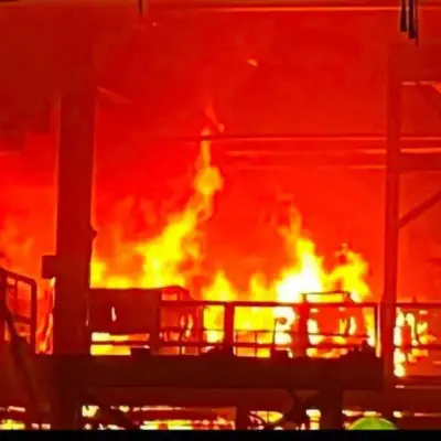 «Апокаліптична» пожежа на заводі Tata Steel завдала «значної» шкоди виробничій лінії
