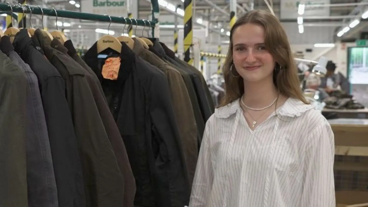 Адді Паттас розпочала стажування в Barbour під час навчання в галузі моди. Вона каже, що командна робота відіграє вирішальну роль.