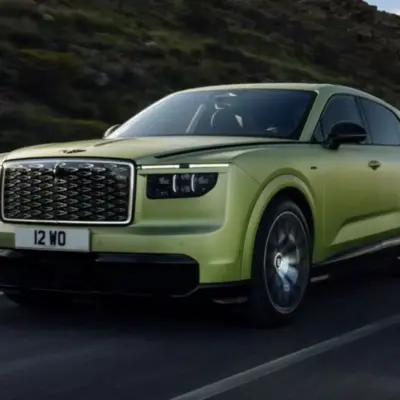 Bentley представила свій перший повністю електричний автомобіль