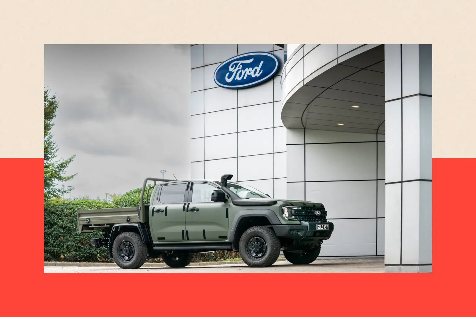 Ford бере участь у заявці на участь у програмі британської армії Light Mobility Vehicle (LMV).