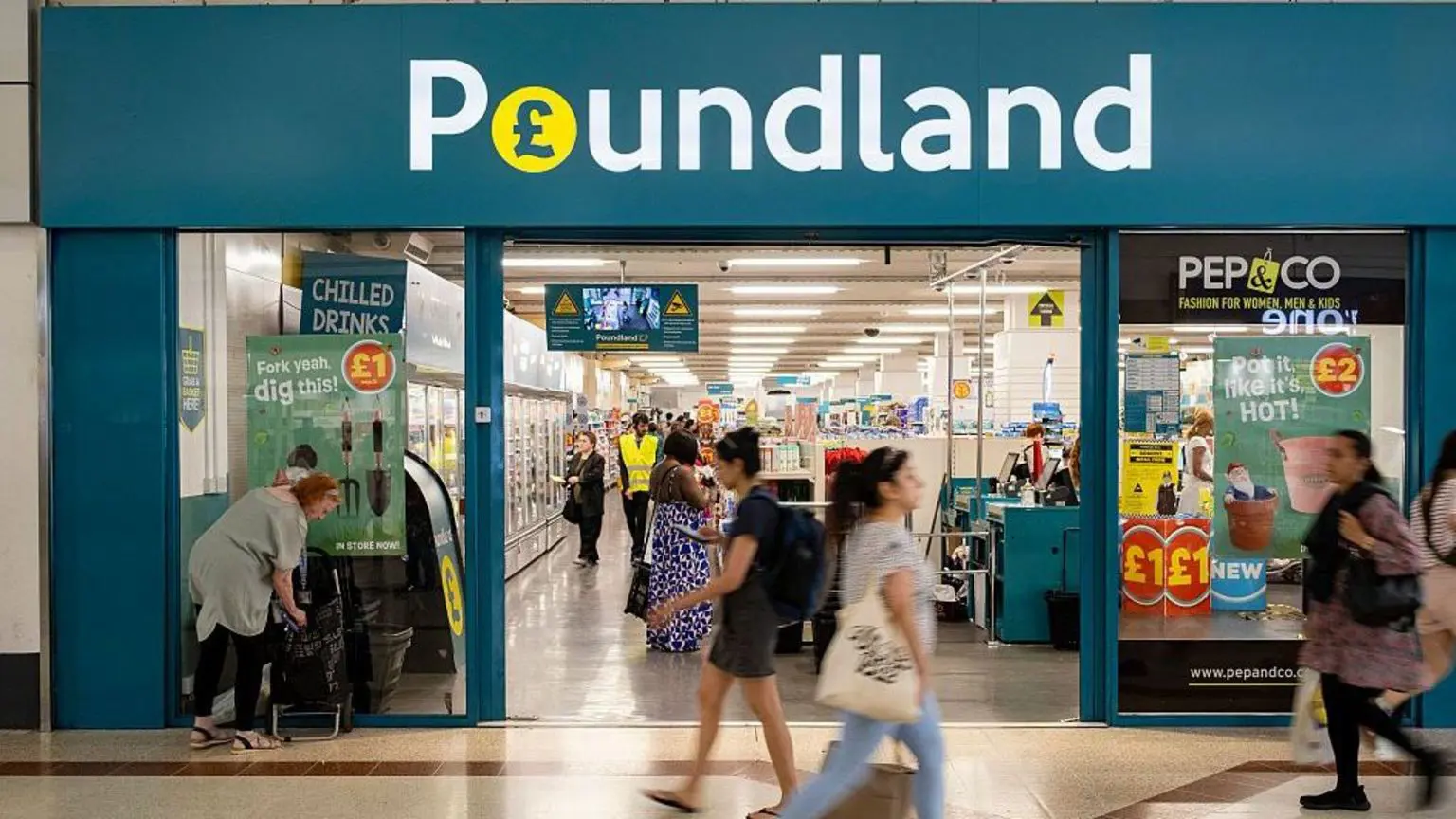 Poundland є впізнаваною торговою вулицею вже понад 35 років.